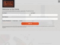 Desktop screenshot for blackanddecker.com