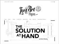 Desktop screenshot for lostartpress.com