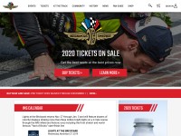 Desktop screenshot for indianapolismotorspeedway.com