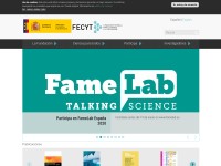 Desktop screenshot for fecyt.es