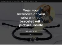 Desktop screenshot for braceletwithpictureinside.store