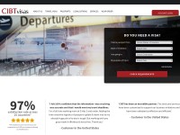 Desktop screenshot for cibtvisas.com