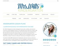 Desktop screenshot for mrswillskindergarten.com