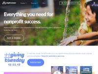 Desktop screenshot for mightycause.com