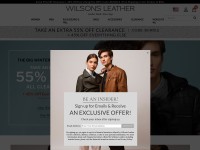 Desktop screenshot for wilsonsleather.com