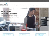 Desktop screenshot for printeron.net