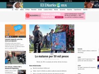 Desktop screenshot for diario.mx