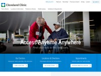 Desktop screenshot for clevelandclinic.org