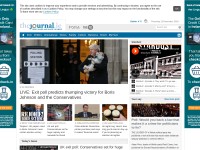 Desktop screenshot for thejournal.ie