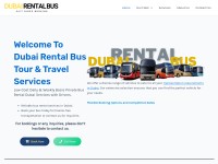 Desktop screenshot for dubairentalbus.com
