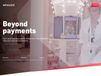 Desktop screenshot for wirecard.com