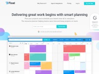 Desktop screenshot for float.com
