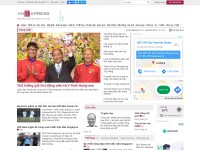 Desktop screenshot for vnexpress.net