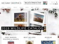 Desktop screenshot for mcgawgraphics.com