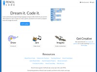 Desktop screenshot for pencilcode.net