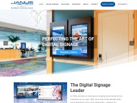 Desktop screenshot for janusdisplays.com