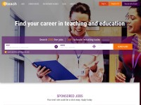 Desktop screenshot for eteach.com