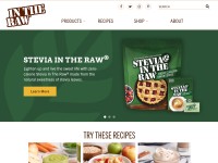 Desktop screenshot for intheraw.com