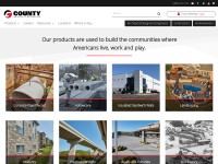Desktop screenshot for countymaterials.com