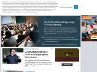 Desktop screenshot for wz.de