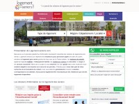 Desktop screenshot for logement-seniors.com