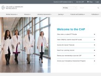 Desktop screenshot for cap.org