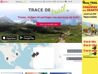 Desktop screenshot for tracedetrail.fr