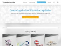 Desktop screenshot for designfreelogoonline.com