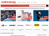 Desktop screenshot for indirimkodu.com
