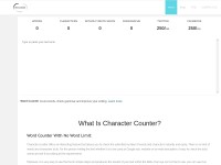 Desktop screenshot for charactercounter.cc