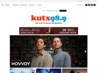 Desktop screenshot for kutx.org