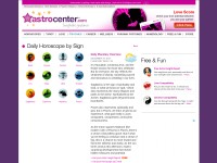 Desktop screenshot for astrocenter.com