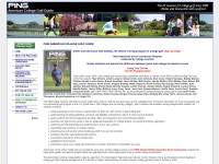Desktop screenshot for collegegolf.com