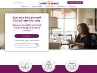 Desktop screenshot for caringbridge.org