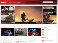 Desktop screenshot for binge.co
