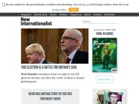 Desktop screenshot for newint.org