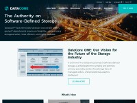 Desktop screenshot for datacore.com