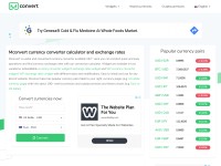 Desktop screenshot for mconvert.net