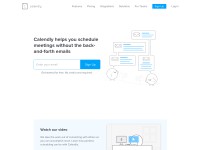 Desktop screenshot for calendly.com