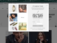 Desktop screenshot for timex.com