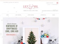 Desktop screenshot for lilyandval.com
