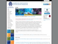 Desktop screenshot for aapm.org