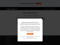 Desktop screenshot for cakewalk.com