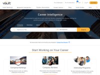 Desktop screenshot for vault.com