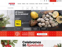 Desktop screenshot for eroski.es
