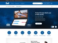 Desktop screenshot for bell.ca