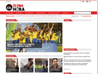 Desktop screenshot for ultimahoraec.com
