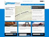 Desktop screenshot for whitepaperwizards.com