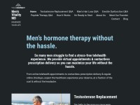 Desktop screenshot for mensvitalitymd.com