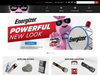 Desktop screenshot for energizer.com